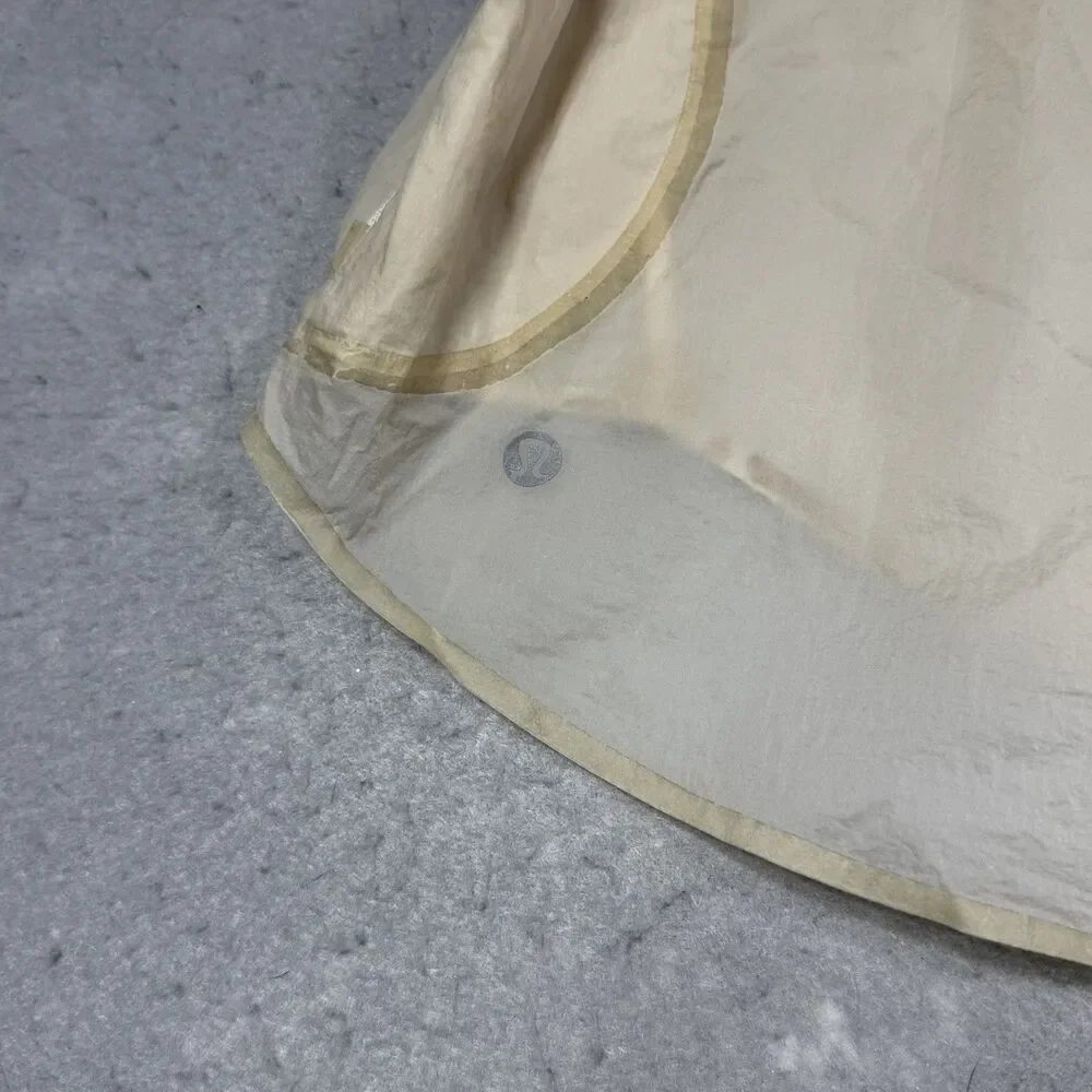 Lululemon Step Out Short Water Repellent 3” Women’s Size 8 Sheer White Opal WHTO